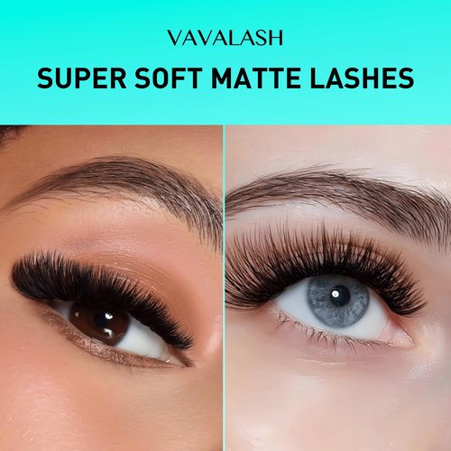 Shimmy-free Lashes Extenisons Self Fanning Eyelash Extensions 0.03 0.05 Turbo Volume Lashes C/CC/D Curl 8-15mm Mixed True Matte Black Lash Extensions Professional Volume Eyelashes (0.03-CC-8-15mm)