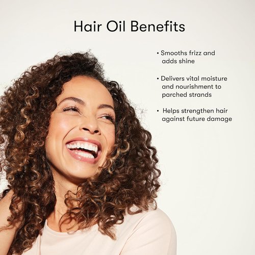 Odele Hair Oil - Lightweight Baobab & Argan Oil Formula for Frizz Control | 1.7 Fl Oz