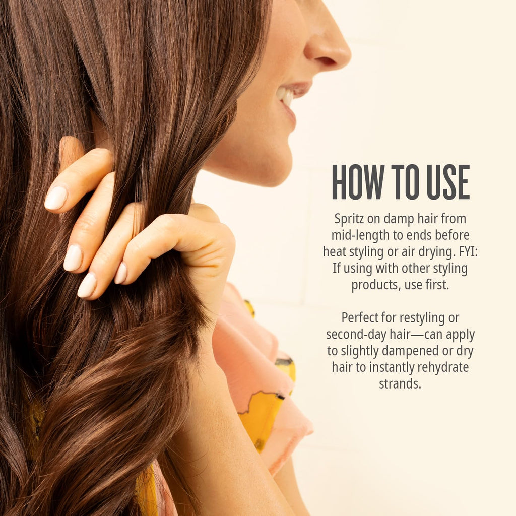 Sol de Janeiro Brazilian Milky Leave-In Conditioner - Frizz Control & Heat Protection Spray