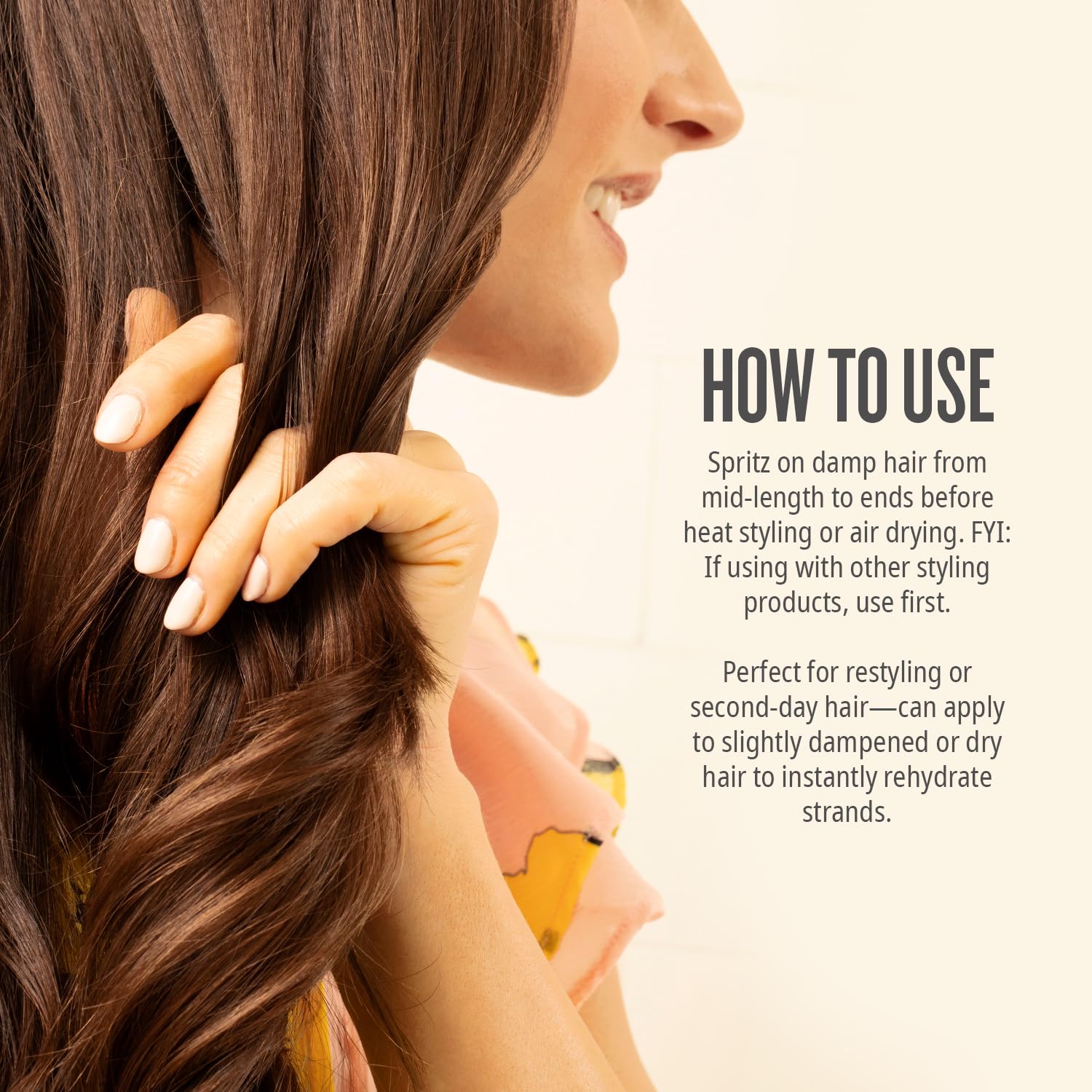 Sol de Janeiro Brazilian Milky Leave-In Conditioner - Frizz Control & Heat Protection Spray