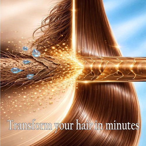 Keratin Research Brazilian Keratin Hair Straightening Complex - Long-Lasting Blowout Treatment with Argan Oil (2x 120ml)