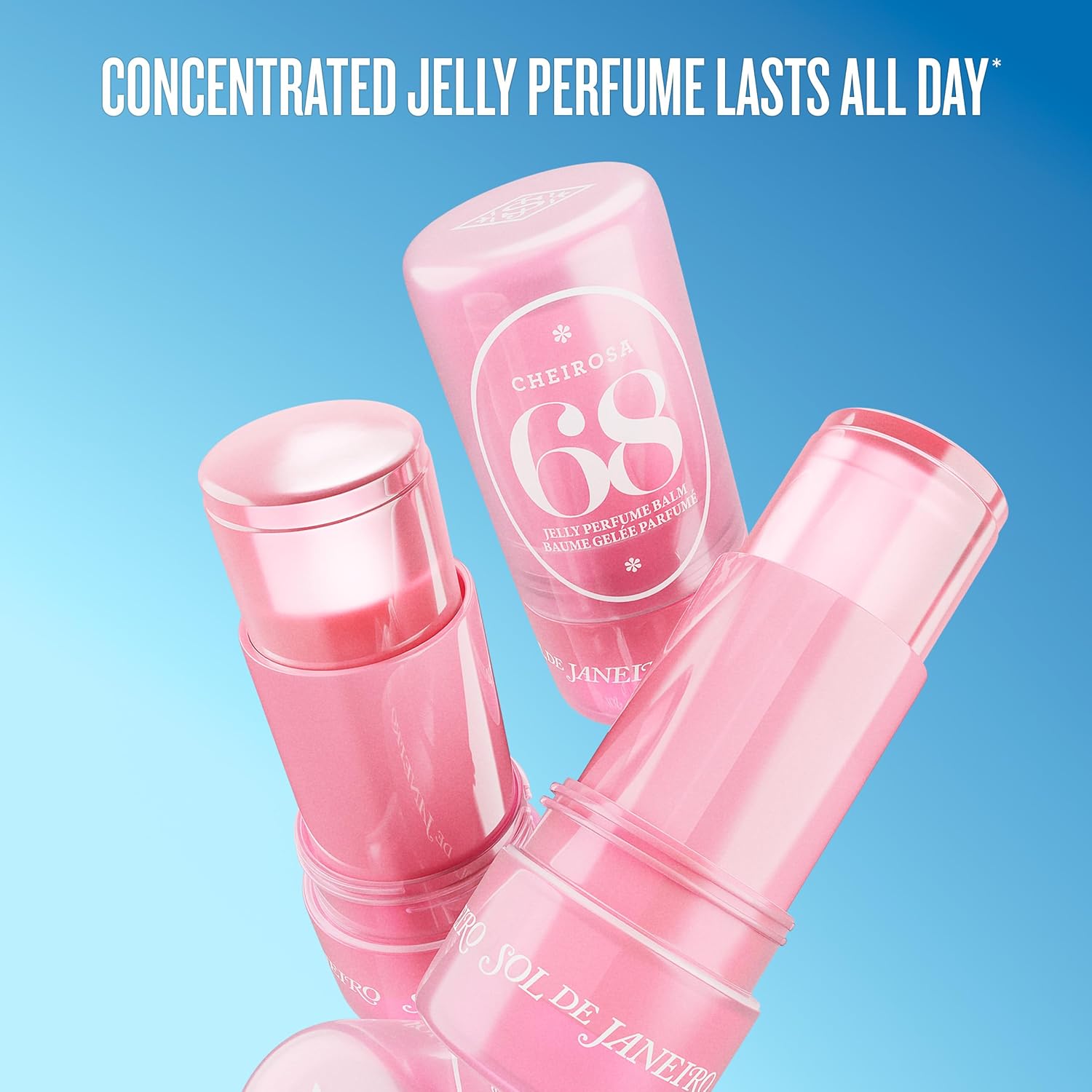 Sol de Janeiro Jelly Perfume Balm - Solid Perfume Stick for Long-Lasting Fragrance | 4g