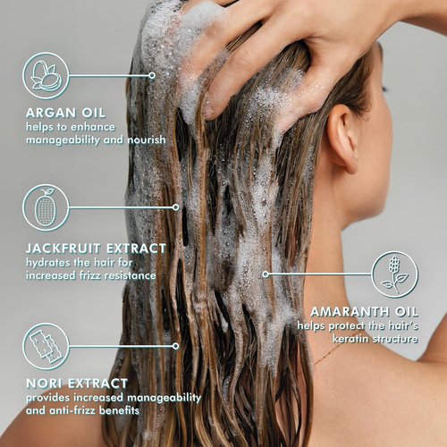 Moroccanoil Frizz Control Shampoo - Smooth & Manageable Hair | 8.5 Fl Oz