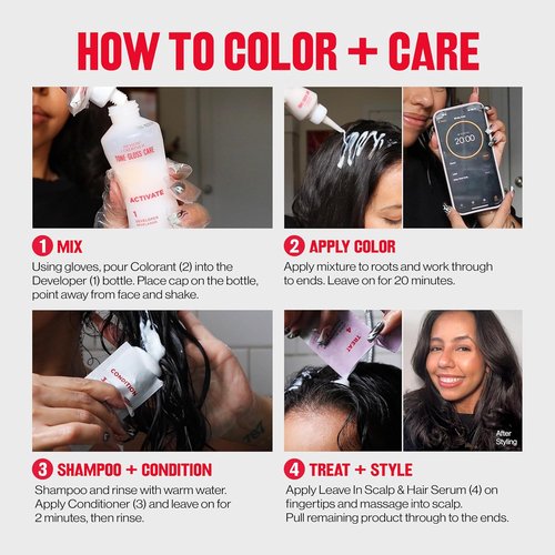 Revlon ColorSilk Demi Permanent Hair Color Kit - 2X Shinier, 4X Stronger | 6G Light Golden Brown, 4.5 fl oz