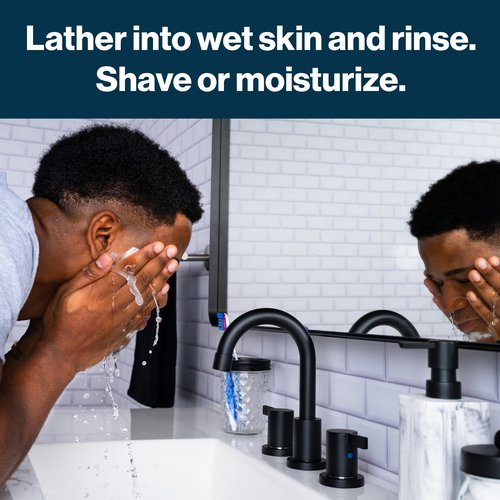 Gillette SkinGuard Face Scrub for Men, 5 oz Daily Cleansing Exfoliating Face Scrub with Shea Butter and Charcoal