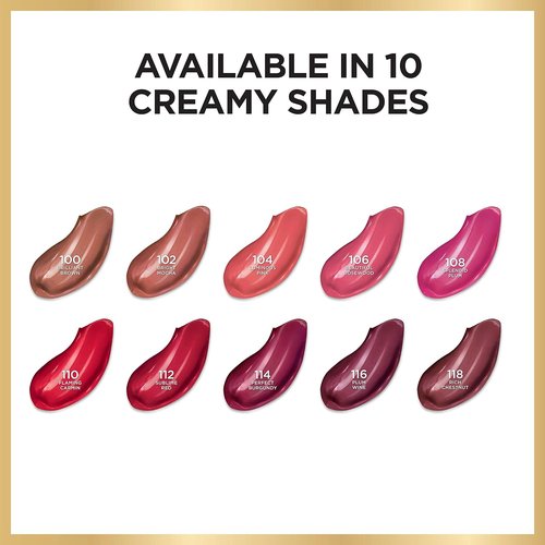 L’Oréal Paris Age Perfect Hydrating Lipstick - Nourishing Serum, Rich Chestnut, 0.13 oz.