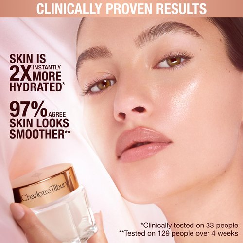 Charlotte Tilbury Immediate Skin Revival Mini Skin Care Set - Travel Size Skincare Kit with Glow Toner, Magic Serum & Magic Cream for a Healthy, Radiant Glow