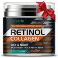 Skiennix Retinol Cream - Anti-Aging Moisturizer with Hyaluronic Acid for Men & Women | 1.7 Fl Oz