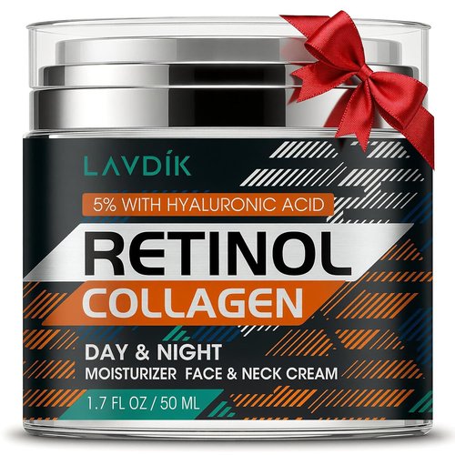 Skiennix Retinol Cream - Anti-Aging Moisturizer with Hyaluronic Acid for Men & Women | 1.7 Fl Oz