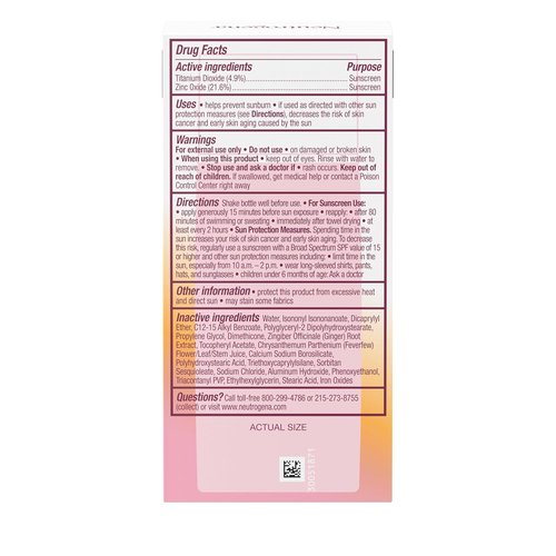 Neutrogena Purescreen+ Mineral Sunscreen for Face - SPF 30, Water-Resistant & Fragrance-Free, 1.4 fl. oz