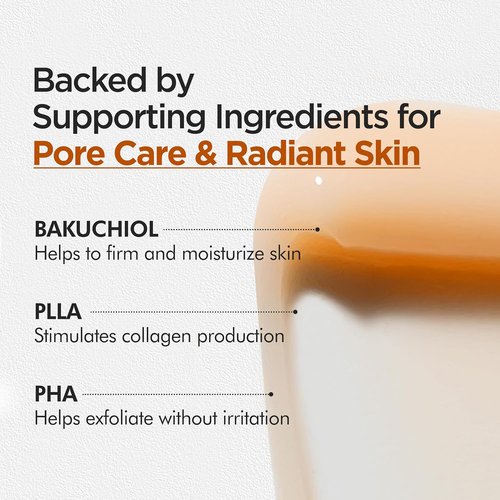 P.CALM Retinolagen Ampoule Shot Cream - Vegan Collagen & Bakuchiol for Pore Tightening | 60ml