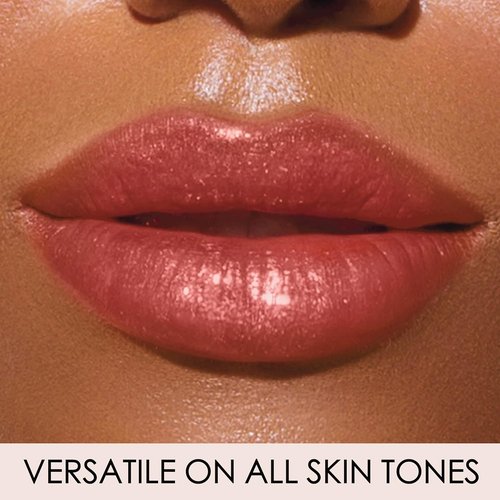 LONDONTOWN Lip Gloss - Dainty Sun Kissed Coral | Deep Hydrating High Shine Sheer Tint