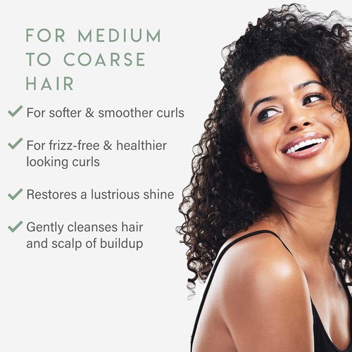 ALURAM Curl Shampoo - Lightweight Coconut Water Infused Cleansing for Curly Hair | 12 oz