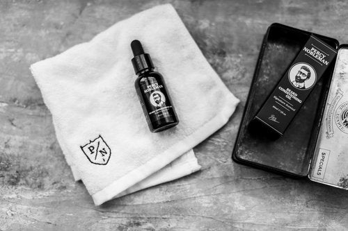 Percy Nobleman Beard Oil 99% Naturally Derived Signature Scented Blend. Beard Conditioning Oil With a Special Mixture of Quality Ingredients that Softens and Conditions your Facial Hair - 1 Fl Oz