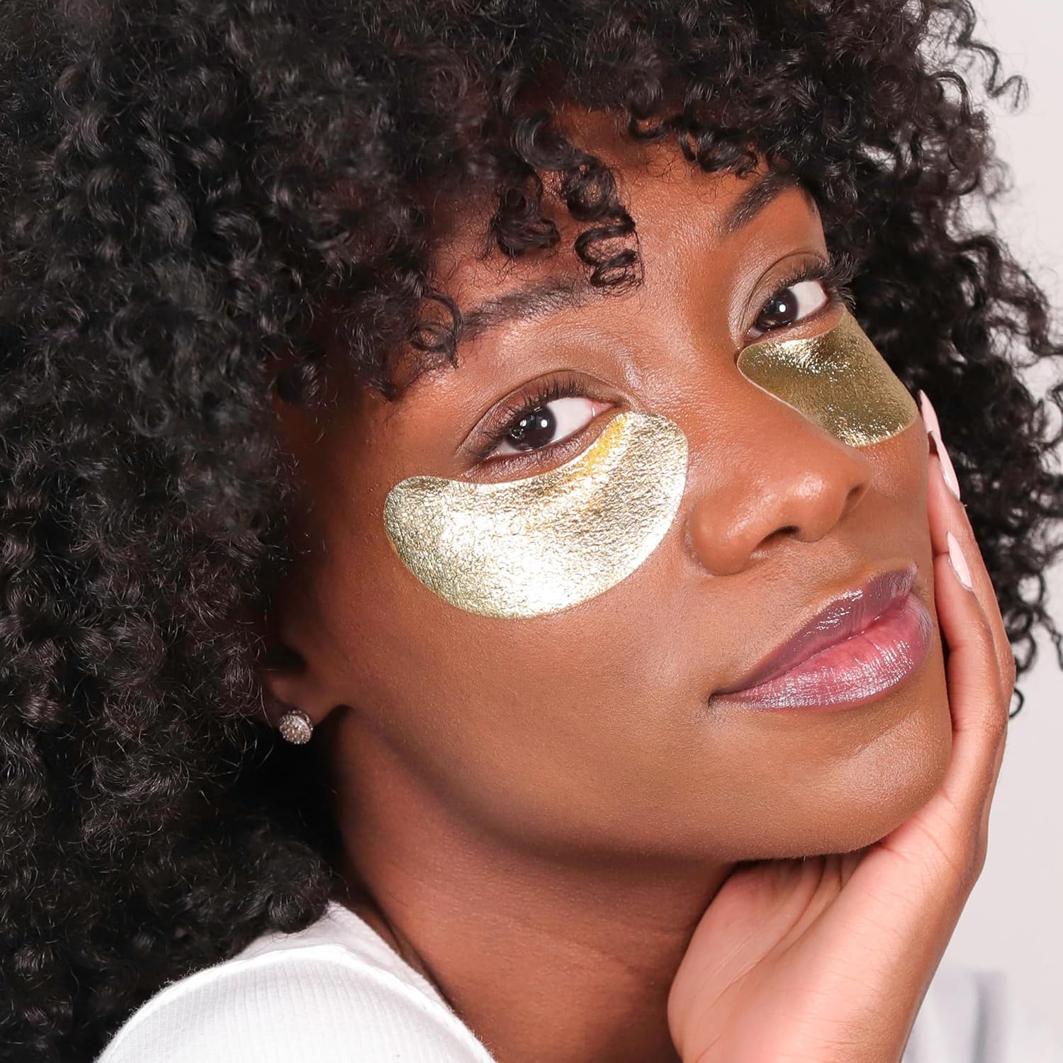 Wander Beauty Baggage Claim - Gold Foil Under Eye Patches for Dark Circles & Puffiness | 6 Pairs