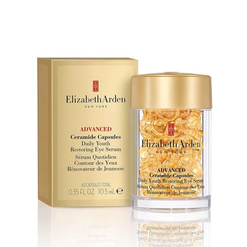 Elizabeth Arden Advanced Ceramide Eye Serum Capsules - Youth Restoring Daily Skin Care | 60 Count