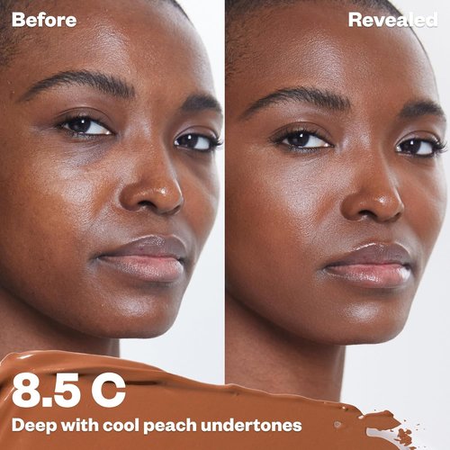 Kosas Revealer Concealer - Hydrating Medium Coverage Under Eye & Face Concealer with Hyaluronic Acid | Tone 8.5 C