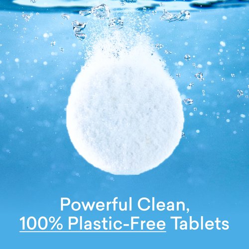 BLUELAND Foaming Hand Soap Refill Tablets, 10-Pack, Fragrance Free, Eco Friendly Cleaning Products, 10 x 9 Fl oz