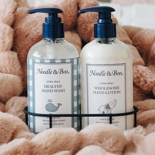 Noodle & Boo Wholesome Hand Lotion - Nourishing Formula for Soft Skin | 12 Fl Oz
