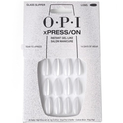 OPI Press-On Nails - Professional Nail Art Kit | Short Round, Long Almond & Coffin Shapes