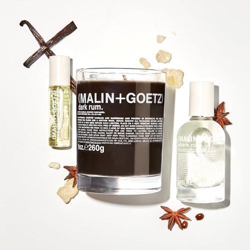 MALIN+GOETZ Perfume Oil - Concentrated Signature Scents | Leather, Dark Rum, Cannabis, Strawberry | Travel-Friendly Rollerball | Vegan & Cruelty-Free | 0.2 fl oz