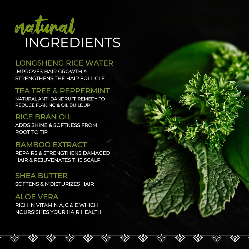 Viori Tea Tree Mint Conditioner Bar - Handcrafted Organic Formula with Rice Water | Nourishing & Eco-Friendly