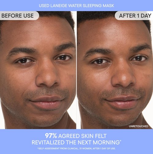 LANEIGE Water Sleeping Mask: Brightening Overnight Korean Sleeping Mask for Deep Hydration