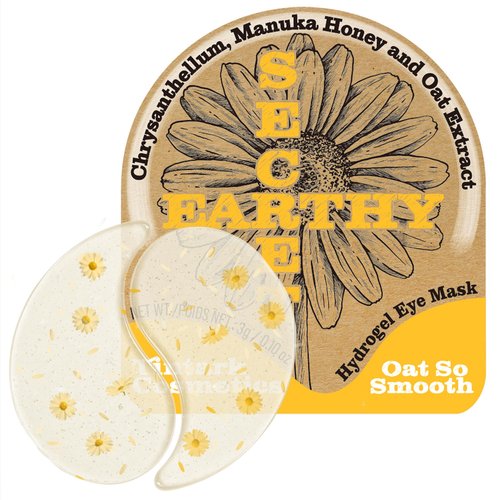 Tintark Oat Hydrogel Under Eye Patches for Sensitive Skin 28 Pairs 5 Minute Soothing Hydrating Eye Pads with Oat and Honey Gentle Eye Care Mask for Dry Tired Eyes Ophthalmologist Tested