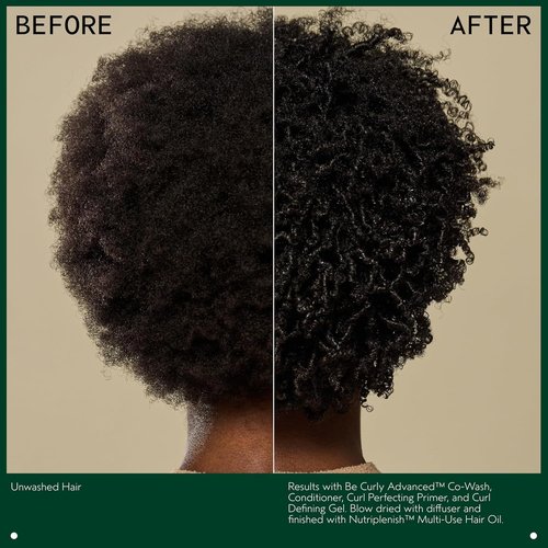 Aveda Be Curly Advanced Coil Definer Gel - Strong Hold for Coily Hair | Defines & Protects from Humidity | 8.8 Ounce