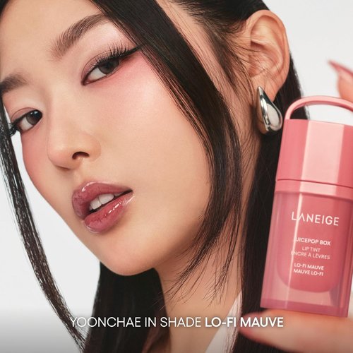 LANEIGE JuicePop Box Lip Tint - Long-Lasting Hydrating Formula | Buildable Juicy Color & Shine | K-Beauty Essential
