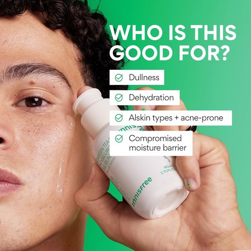 Innisfree Green Tea Seed Hydrating Serum - Boost Glow & Skin Barrier with Hyaluronic Acid | Refill & Sets Available