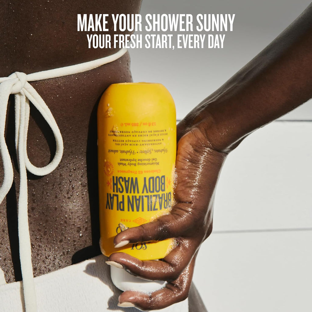 Sol de Janeiro Brazilian Play Body Wash - Moisturizing Shower Gel in Cheirosa 62 Scent