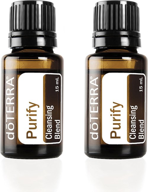 doTERRA Purify Essential Oil - Cleansing Blend for Freshness - 15 ml (2 Pack)