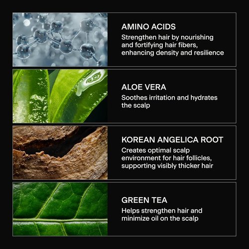 Caldera + Lab The Shampoo - Sulfate-Free Daily Cleanser for Healthy Hair | Dermatologically Tested for All Hair Types