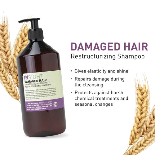 DEMAGED HAIR RESTRUCTURIZING SHAMPOO 900 ML.