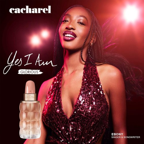 Cacharel Yes I Am Glorious Eau de Parfum - Floral & Ambery Fragrance with White Peach & Milkshake Notes
