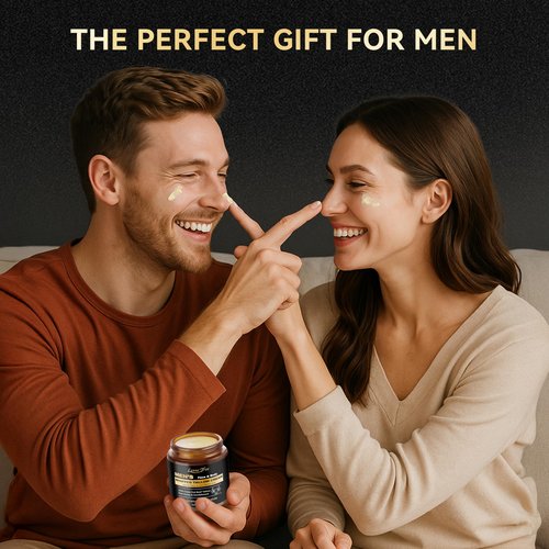 Men's Beef Tallow for Skin, Whipped Grass-Fed Beef Tallow Face Cream, Tallow Balm with Anti-Aging Retinol & Hyaluronic Acid, Mens Skin Care Face Moisturizer, Reduces Wrinkles Lines, Sandalwood, 3.5 OZ