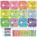 Skiennix Thank You Lip Balms - 48 Pcs Travel Size Appreciation Gifts for Teachers & Nurses