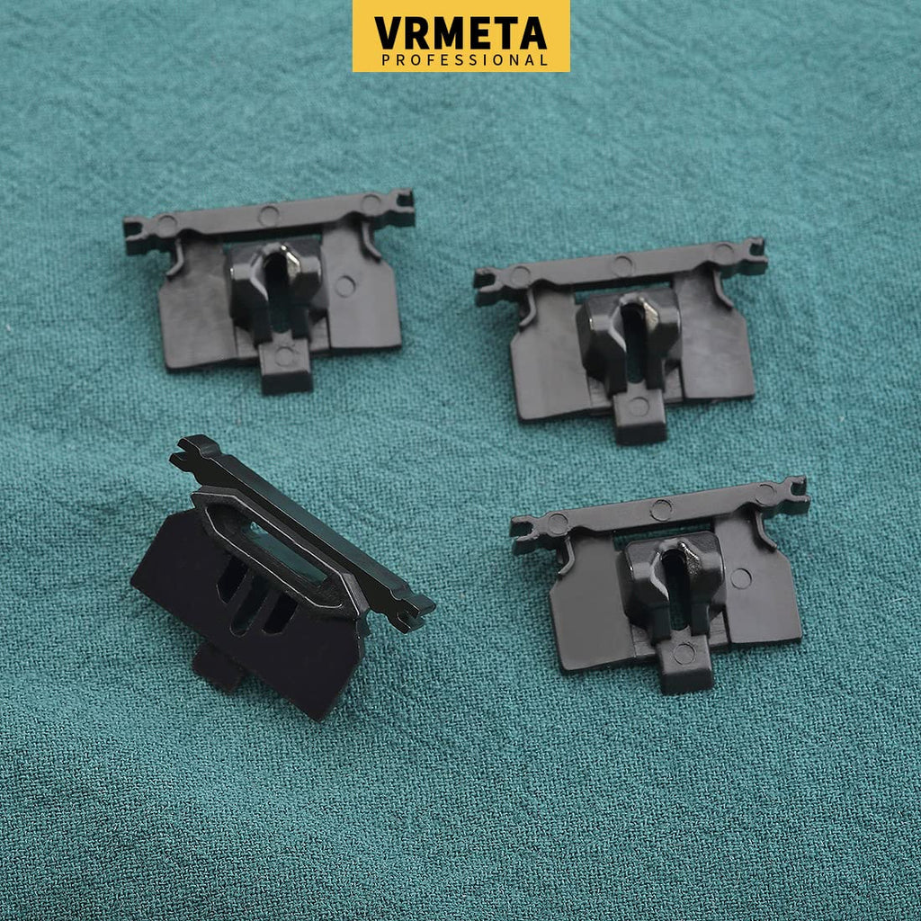 VRMETA 4 pcs DIY Hair Clippers Accessories Cam follower Replacement Swing Head Guide Block Plastic Tongue fit Wahl Magic Clip 8148/8504/8591/1919 Repair Part (4 Black)