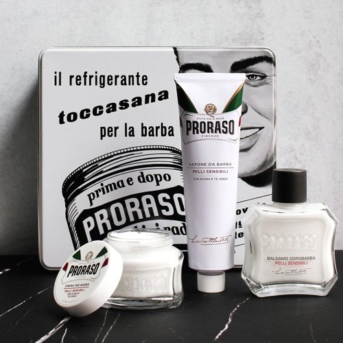 Proraso Vintage Toccasana Gift Set - 5.2 Oz Premium Shaving Cream & Accessories