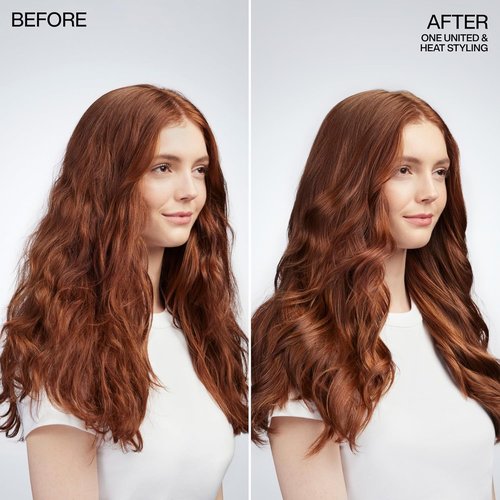 Redken One United Leave-In Conditioner - Multi-Benefit Treatment for All Hair Types, Heat Protectant & Detangler