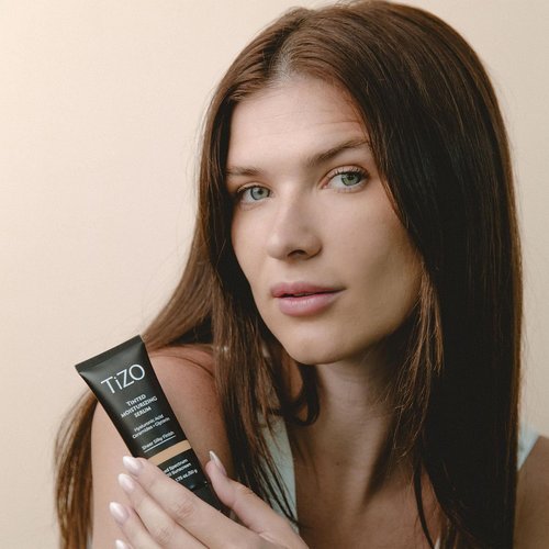 TIZO Tinted Moisturizing Serum - SPF 30 Protection | Light-Medium Shade for Radiant Skin