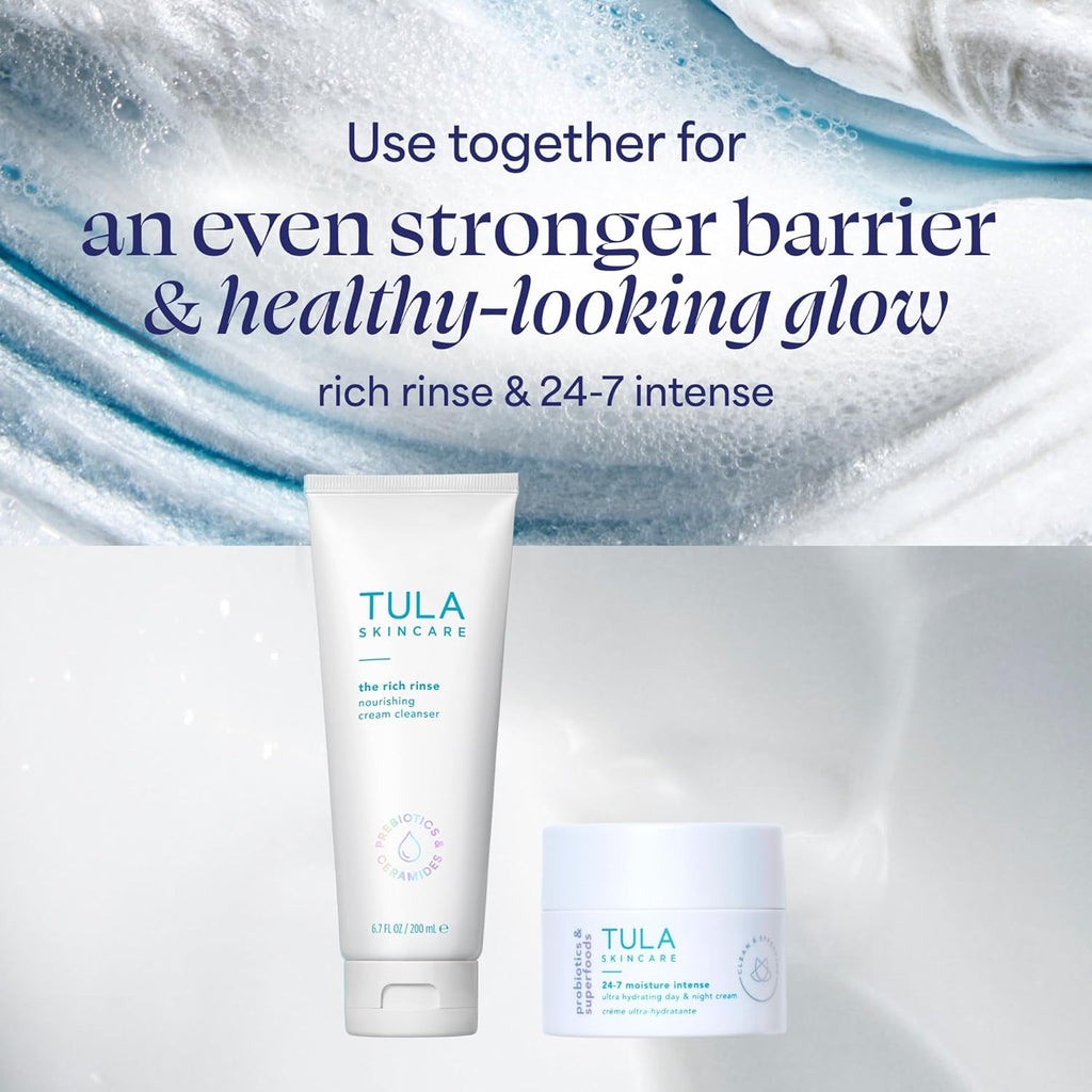 TULA Skin Care 24-7 Moisture Intense Cream - Ultra Hydrating Day & Night Moisturizer for Smooth, Balanced Skin