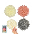 3-Pack Bath Loofah Set with Dual-Sided Shower Puff - Includes Soap Pocket, Hanging Rope, and Gift Box - Loofah for Women and Men - Shower Sponge for Body with Rich Lather（ Beige & Pink & Gray ）