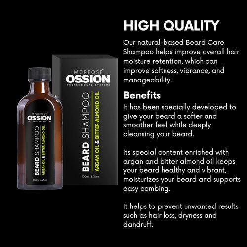 Morfose Ossion Beard Care Shampoo 100 ml Men's Beard Care