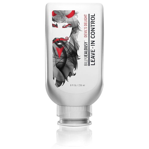 Billy Jealousy Beard Control Leave-In Conditioner - Softens Hair & Skin with Aloe & Jojoba Oil | Light Hold, Matte Finish