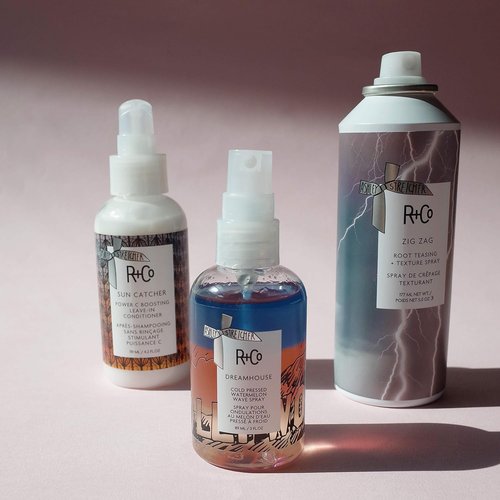 R+Co ZIG ZAG Root Teasing Spray - Volumizing Texture & Hold for All Hair Types, 6.5 oz
