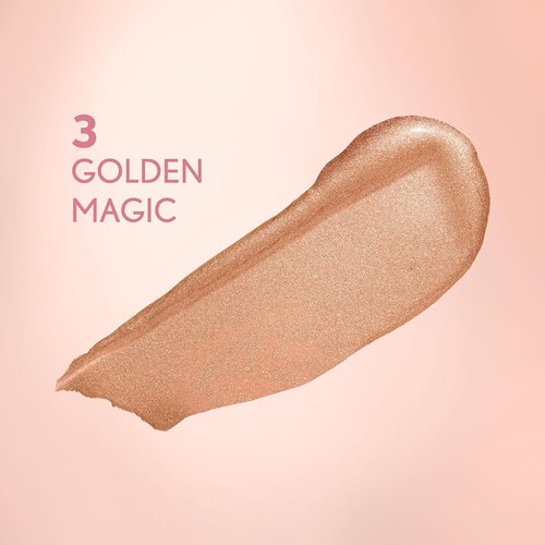 Covergirl Exhibitionist Liquid Glitter Eyeshadow - Highly Pigmented, Long-Wearing, Golden Magic 3 | 0.13oz