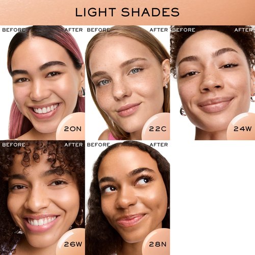 Lancôme Idôle 3 Serum Supertint Skin Tint - Dewy, Even tone with Niacinamide and Hyaluronic Acid for 24HR - Sheer to Buildable Coverage - Shade 22C