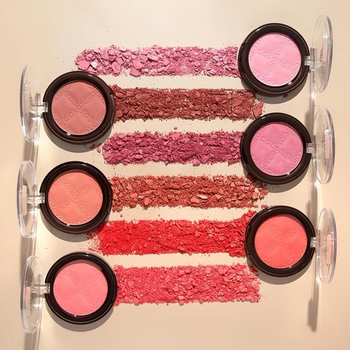 Colorbar Cheekillusion Blush - Silky Lightweight Powder for Buildable Color - 016 Sweet Scarlet - 0.14 oz